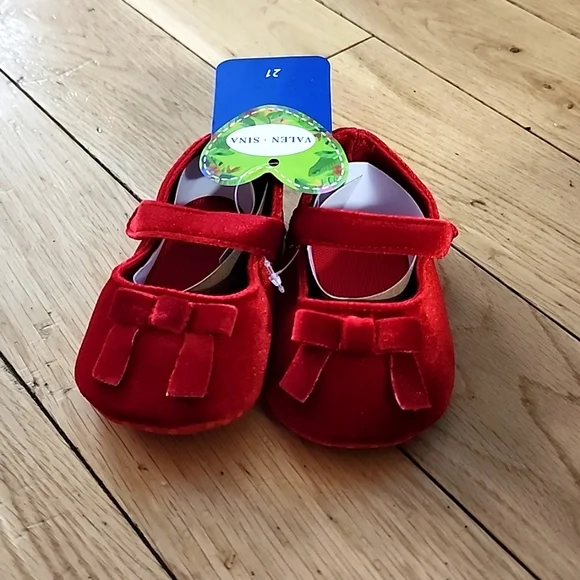 Valen Sina Shoes Baby Girl Red Shoes Poshmark